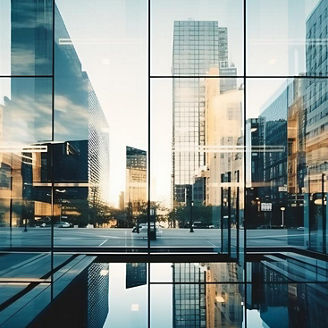 building-with-glasses