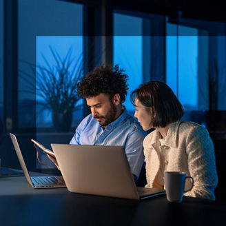 Business people banner