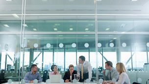 Business people meeting in conference room
