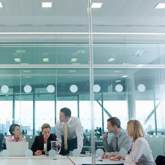 Business people meeting in conference room