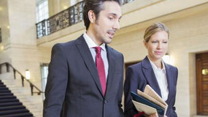 Business people in a suit