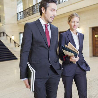 Business people in a suit
