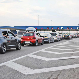 cars-lined-up-at-a-toll