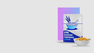 Abstract purple 3D shapes
