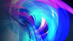 Circular blue magenta pattern