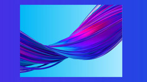 Blue and purple abstract