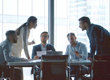 Colleagues discussion