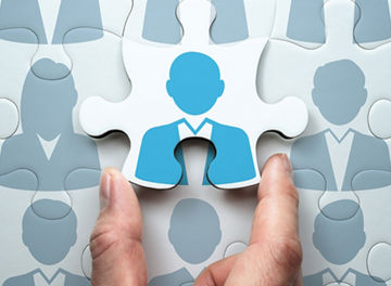 Connecting last jigsaw puzzle piece.