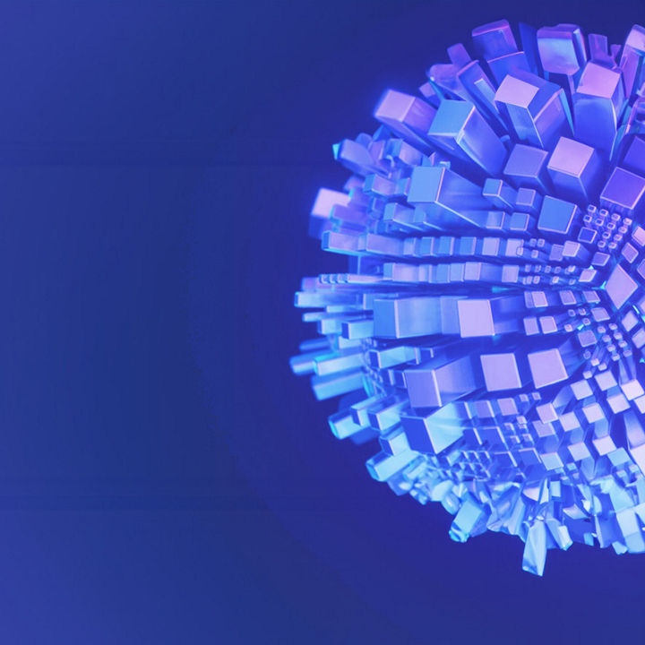 Man talking in auditorium