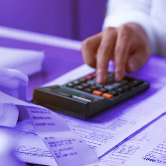 Man hand filling US tax form. tax form us business income office Financial document. Tax time.Tax concept. Close-up.