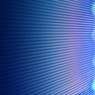 Dark blue background with light blue dotted line on the right