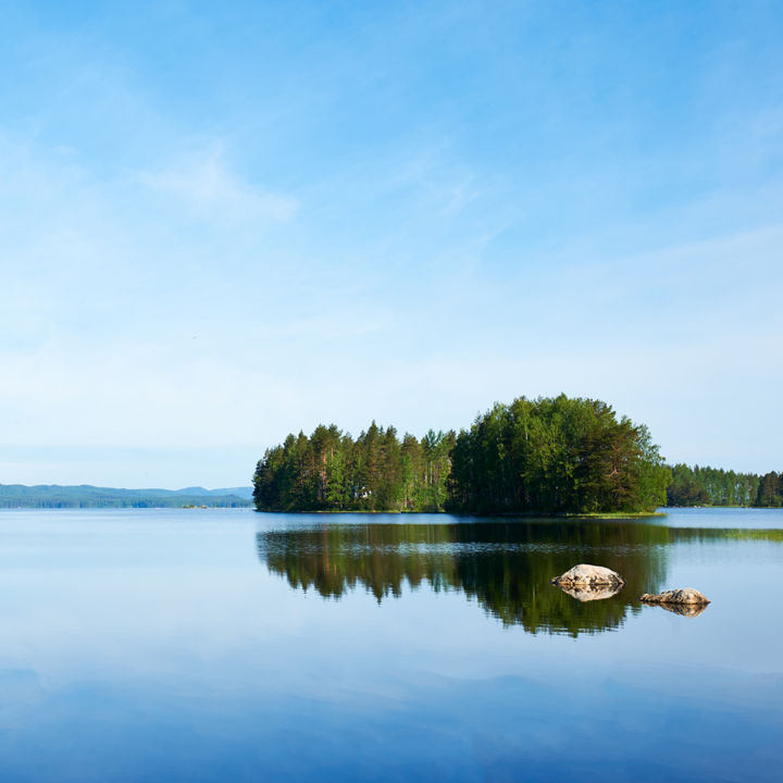 a man standing on a mountain 