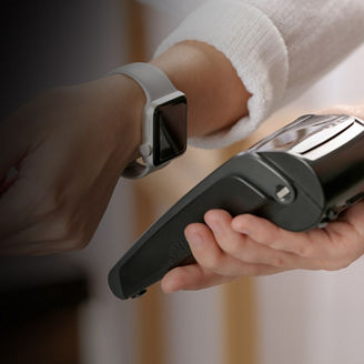 Doing digital payment via apple watch