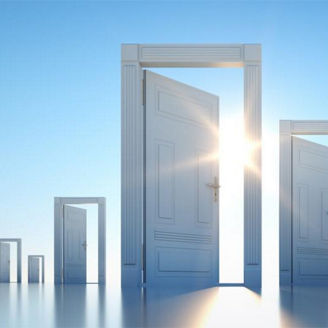 Open doors