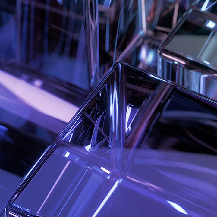 Durchsichtige Würfel