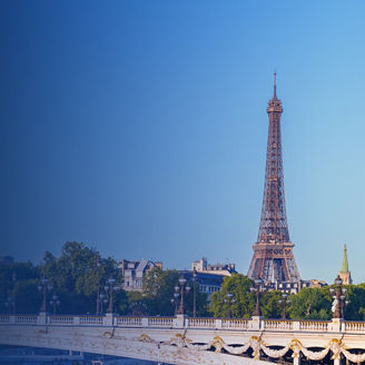 Eiffel Tower in daylight