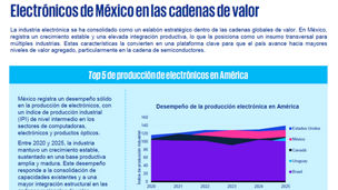 El oro negro de MéxicoElectrónicos de México en las cadenas de valor