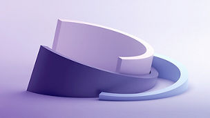 KPMG Elevate curved pink blue purple shapes