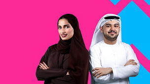Emiratis smiling