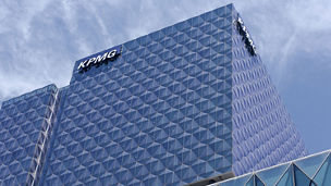 External view of KPMG Melbourne office building