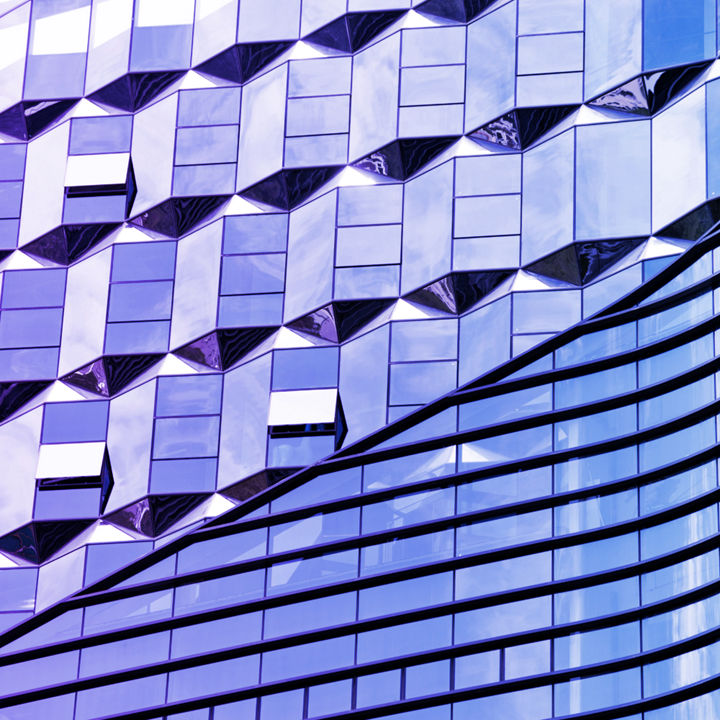 Windows of an office building