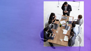 people working together