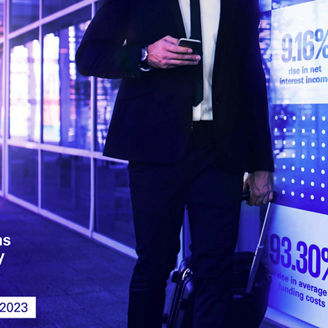 Man walking with a bag