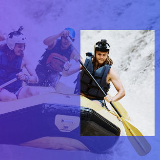 focus rafting with camera