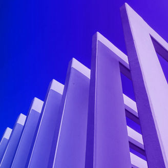 Girl smiling in a group meeting