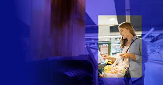 Schnitzel or cauliflower - supermarket or organic store