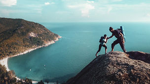 Friends helping each other out