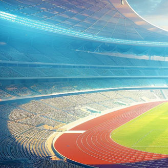 Stadion von innen