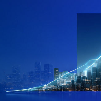 futuristic sky line