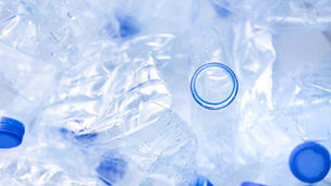 empty plastic water bottle from polyethylene by human in waste pollution for recycle and reusable package concept plastic recycle world material industrial for ecology and environment