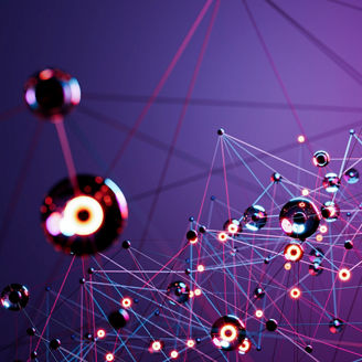 Points connected with each other