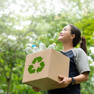 girl-recycling-bottles