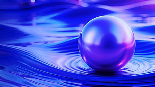 Kugel im Wasser