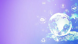 globe white purple