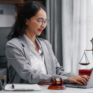 Pretty asian indian business woman as legal services across the board, legal consultant assisting clients with wide array of legal services and offerings, including appraisal and development support.