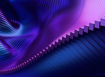 Abstract 3d render, modern illustration, background design