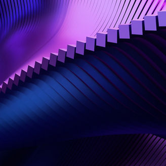 Abstract 3d render, modern illustration, background design