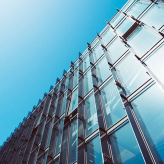 Modern Architecture Glass wall Building Abstract background