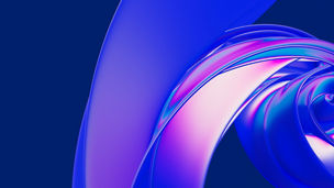 abstract blue and navy blue wave background, 3d rendering wavy wallpaper