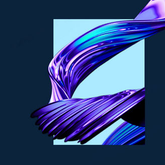 blue purple design banner