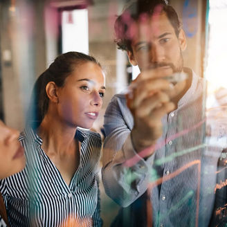 people researching - salescope banner