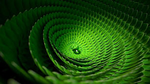 Green spiral