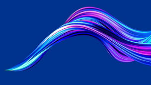 Twisted blue and pink  spiral