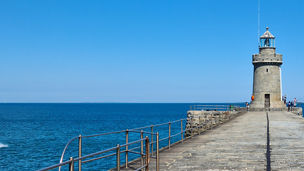 St Peter Port Lighthouse, Guernsey Channel Islands