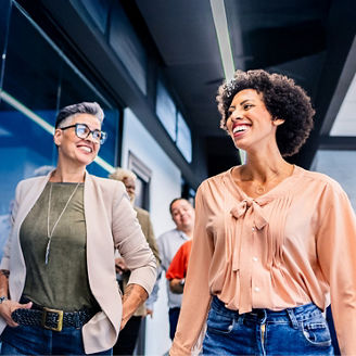 Happy entrepreneurs after a meeting with KPMG's High Growth Ventures team