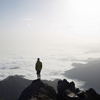 hiker-on-mountain-peak